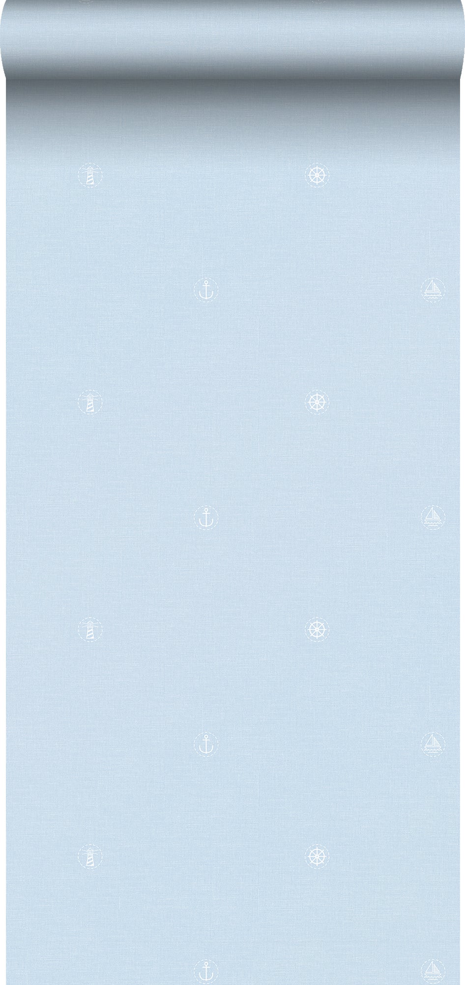 Tapeta symbole niebieskim - 53 cm x 10 m - SANDERS &amp; SANDERS