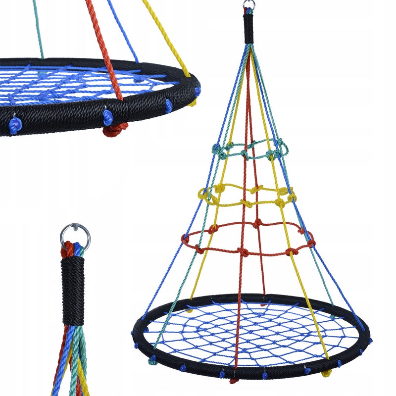 Huśtawka Bocianie Gniazdo Ze Ścianą Wspinaczkową 4iQ Group