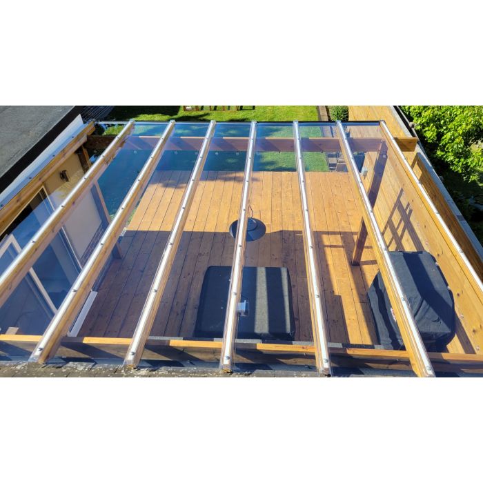 Plaque Polycarbonate EZ GLAZE 60 3mm Transparent 688x6000mm - 2