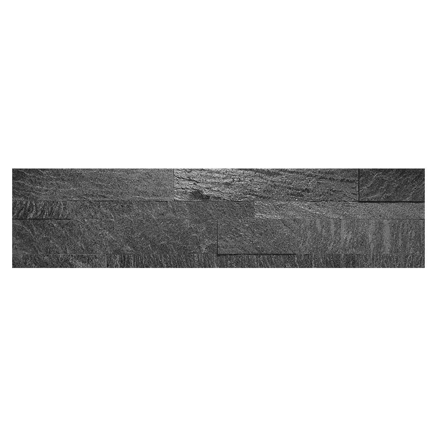 Revestimiento de Pared Tira Autoadhesiva de Piedra Natural Plata Gris Sombra – 60x15 cm, Grosor 0,2/0,4 cm - 5
