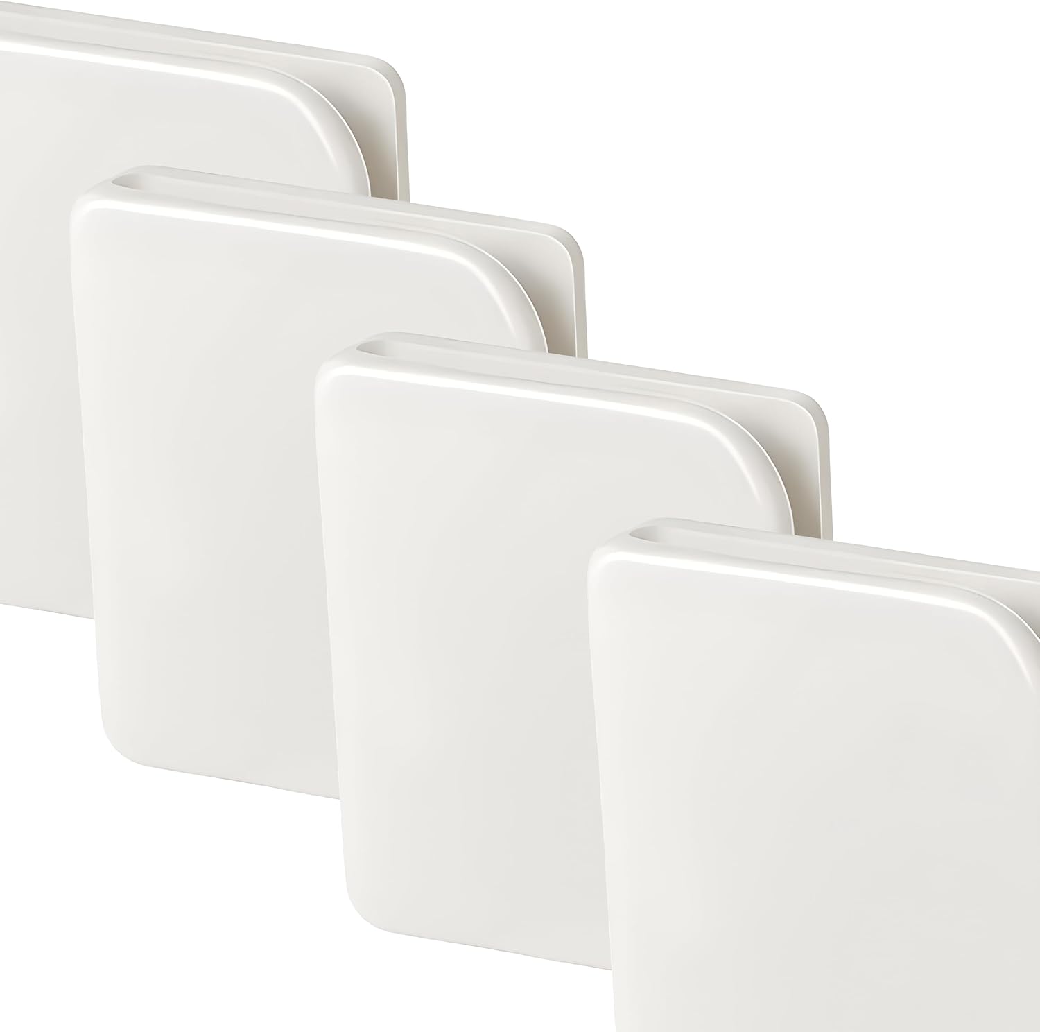 200 Ganci Per Tende Scorrevoli In Plastica - Set Con 100 Ganci E 100 Rullini, Facili Da Installare