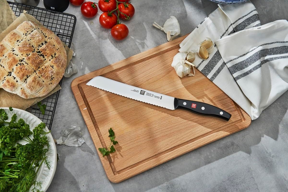ZWILLING Coltello da pane, Lunghezza lama: 20 cm, Lama Seghettata, Acciaio Inox /Impugnatura in Plastica, Twin Pollux - 2