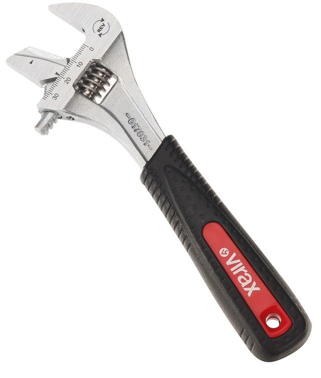 Virax - Clé à molette 8' à mors réversible 34mm - VIR-017031