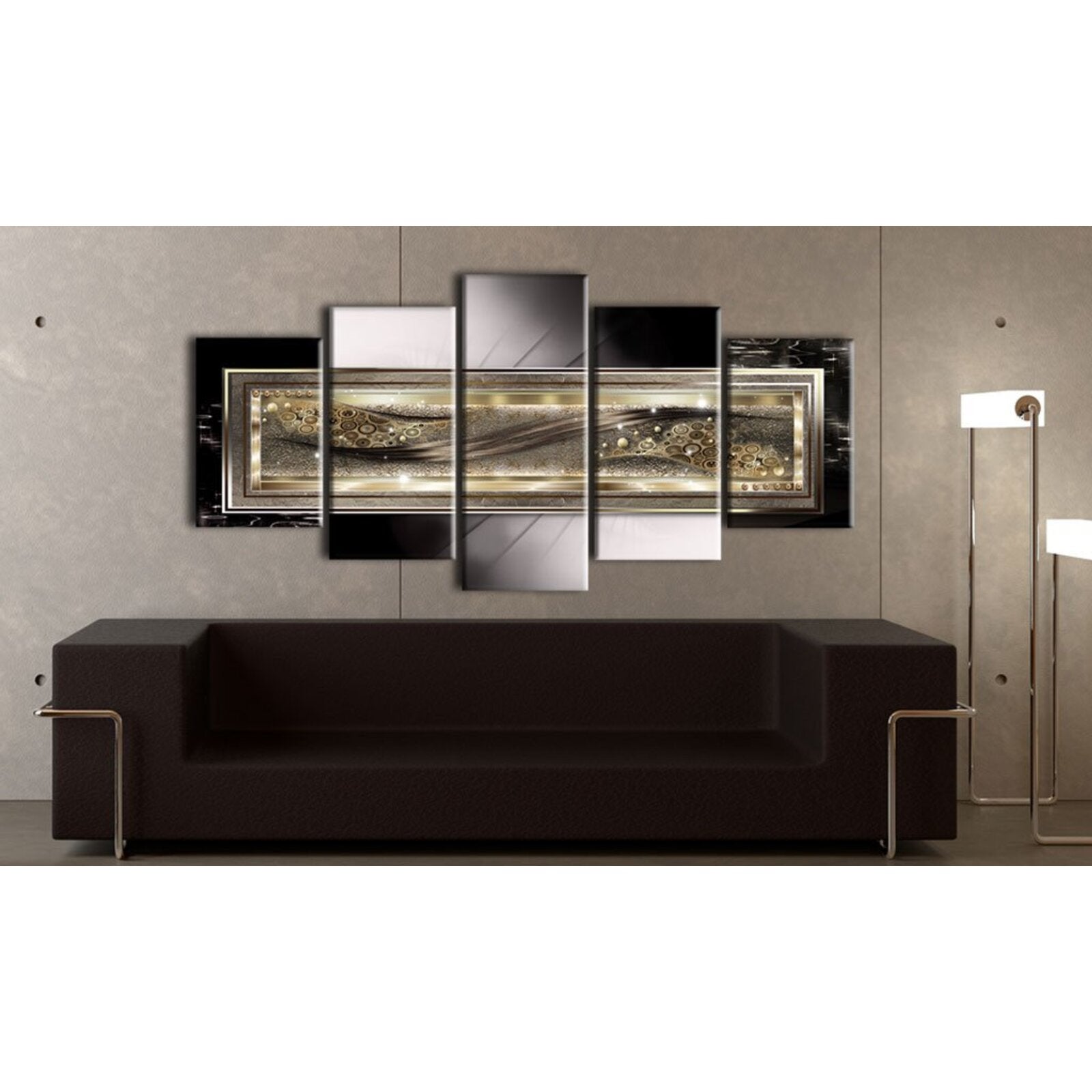 Tableau moments d'or - 100 x 50 cm - 2