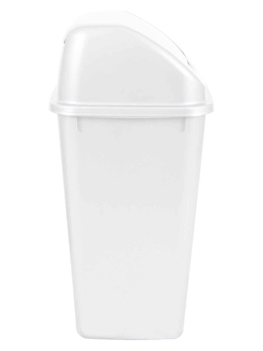 Cubo De Basura Con Tapa A Presión - 13 Litros, Diseño Delgado Moderno, Para Cocina, Baño, Dormitorio O Salón