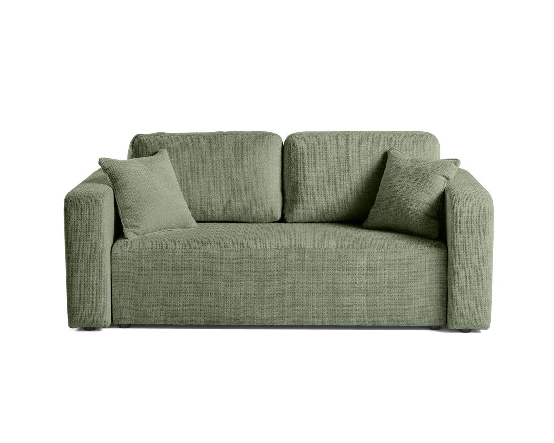 Canapé droit 2 places en vert sauge - MIRO - Best Mobilier - 9