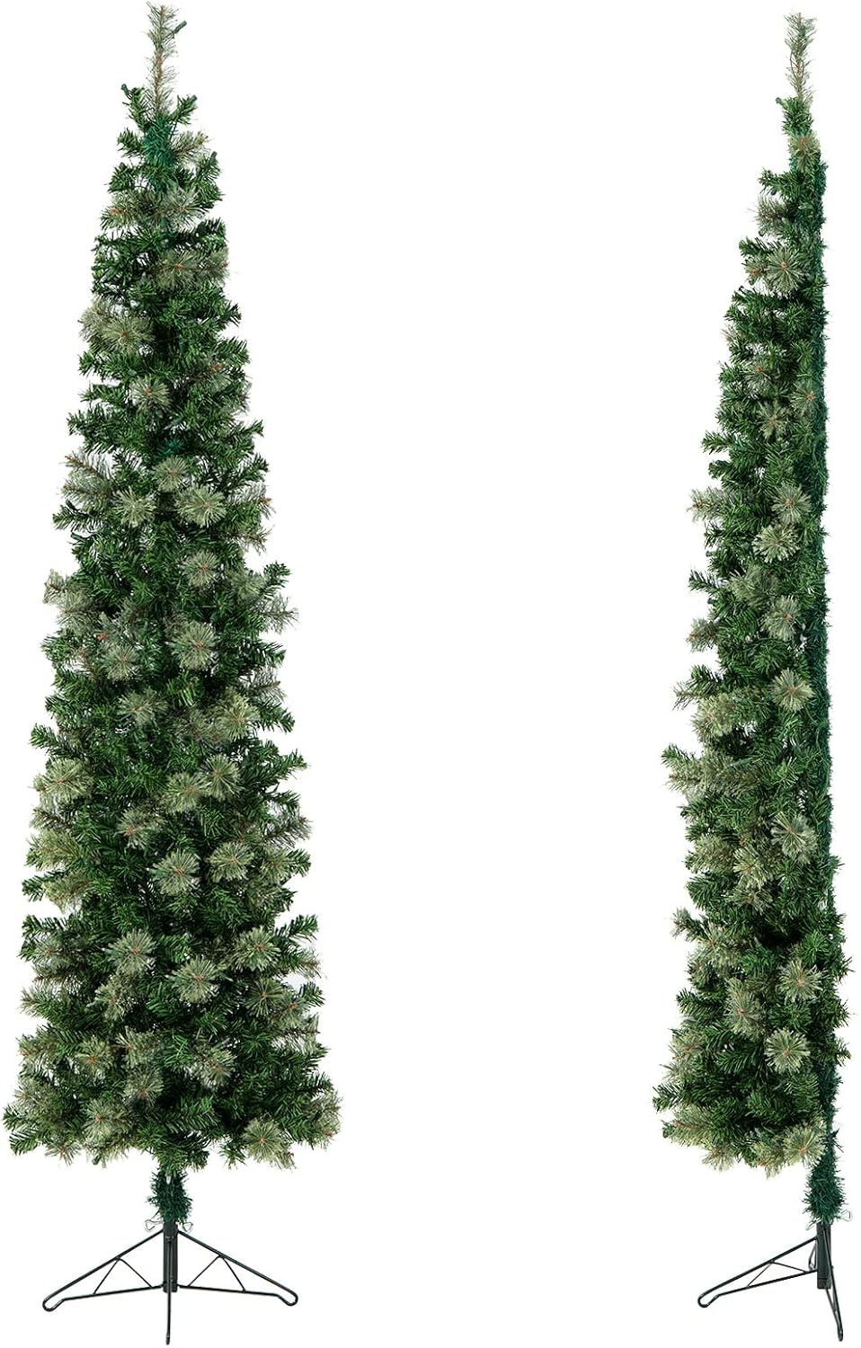 Albero di Natale. Set di 3 alberi di Natale artificiali da 9,1 m/1,2 m