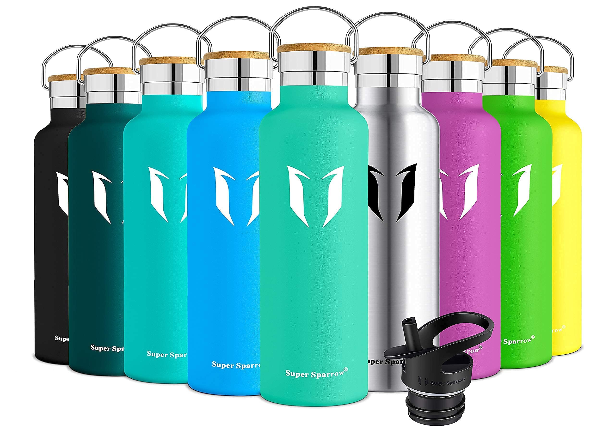 CEWROM Borraccia Bambini 550ml A Forma Di Calcio: Pieghevole, Senza BPA, A Prova Di Perdite