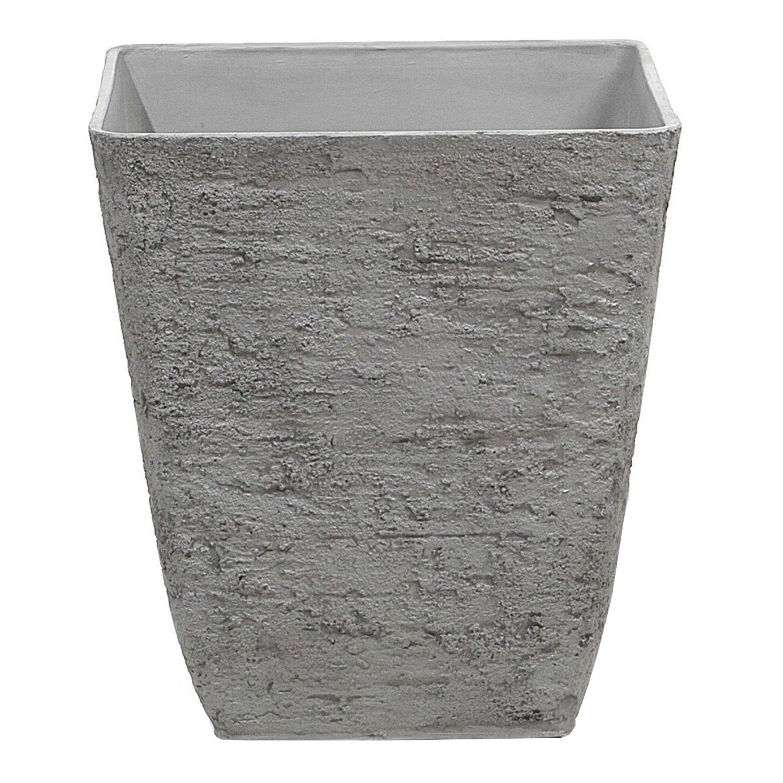 Cache-pot DELOS 39 cm Gris | Leroy Merlin