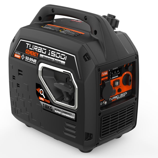 Groupe électrogéne inverter silencieux GENERGY Turbo1500- 1500W Générateur Électrique essence best seller