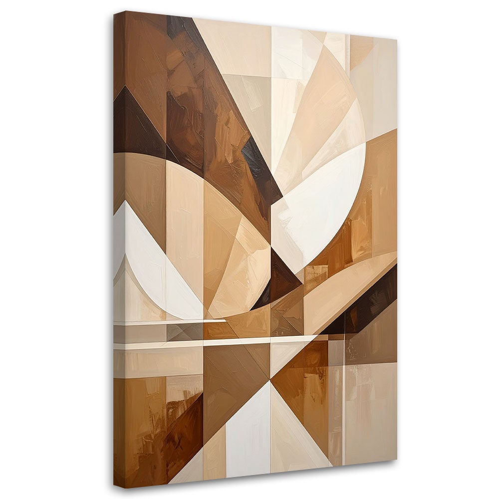 Obraz do salonu sypialni kuchni, Kształy Figury Geometryczna Abstrakcja 60x90