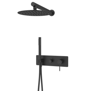 Envol colonne de douche encastrée mécanique noire