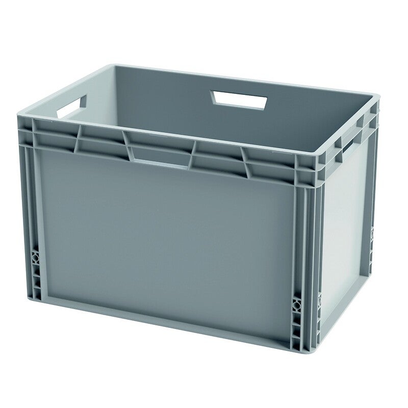 Bac de manutention polypropylène gerbable norme Europe - 55L - charge maxi 40Kg 400x600x330 - 4