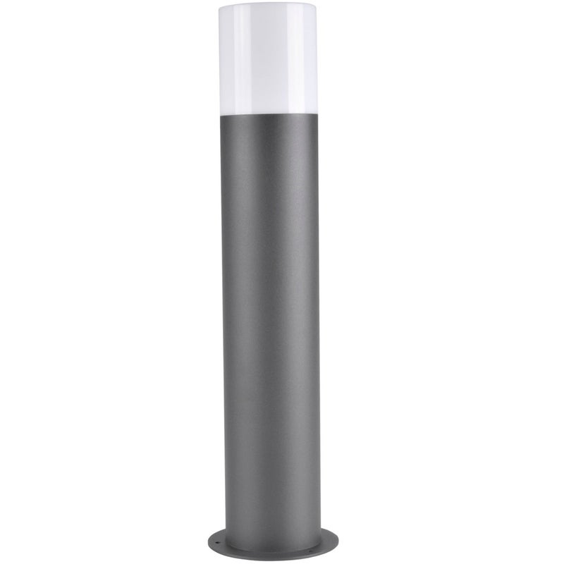 Lampa ogrodowa stojąca Dallas grafitowa 1xE27x12W IP44 wym: 44 x 8 x 8 cm aluminium Polux