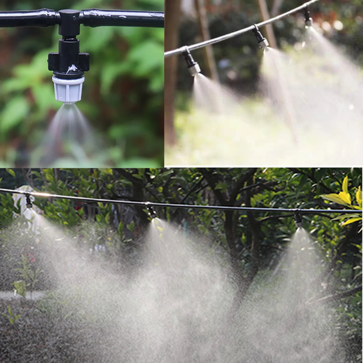 Set 1000 Système irrigation brumisation 10m 12 têtes - 4