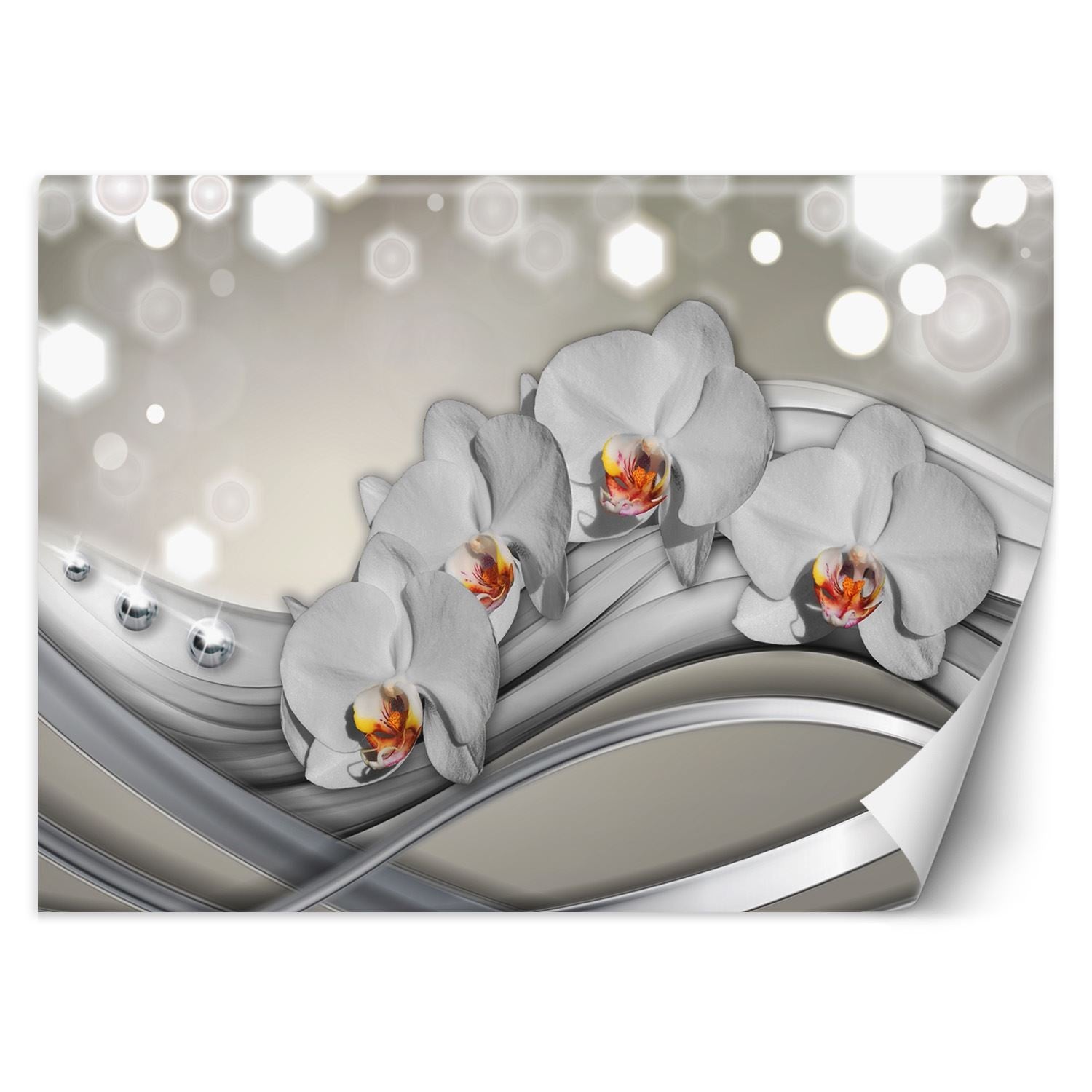 Fototapeta, Orchidea abstrakcja 250x175