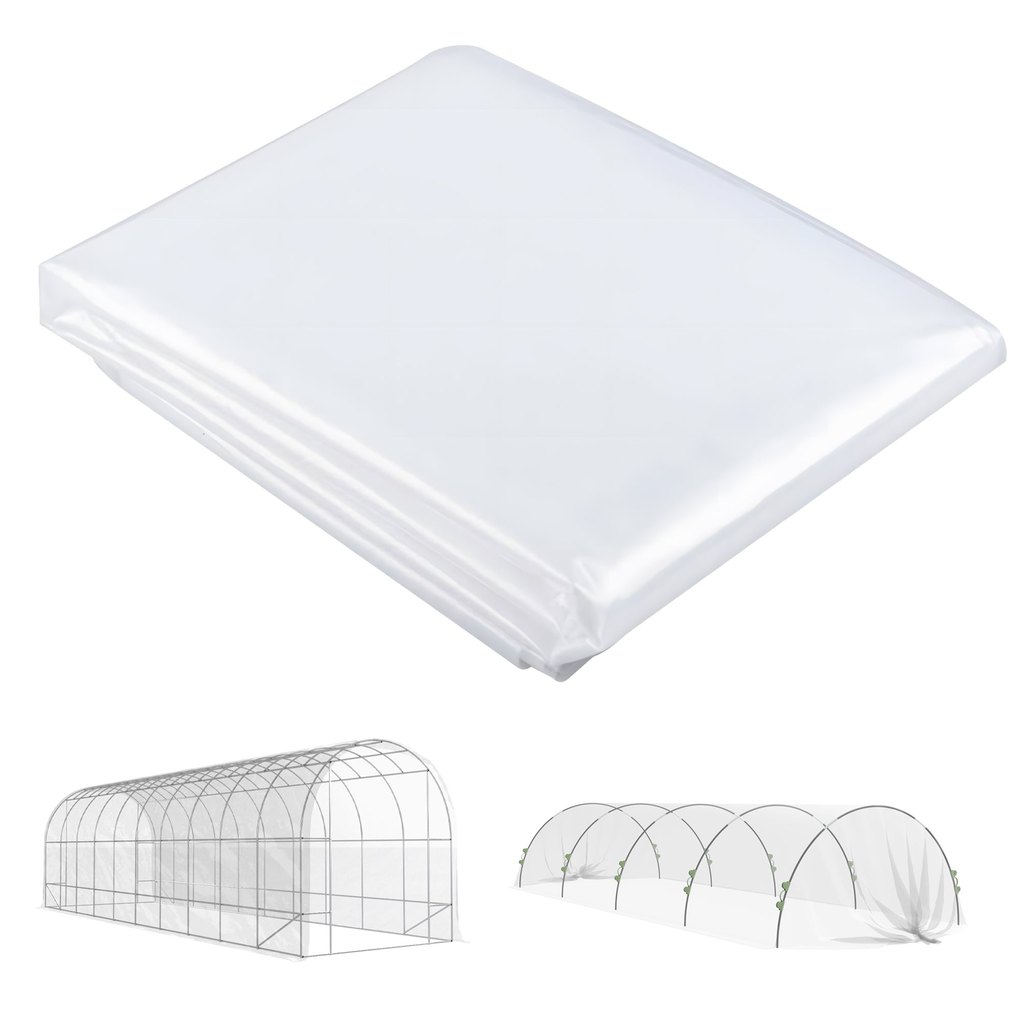 HOASIS Serra In Pellicola Con Porta Avvolgibile, 100 X 81 X 150 C - Foto 3