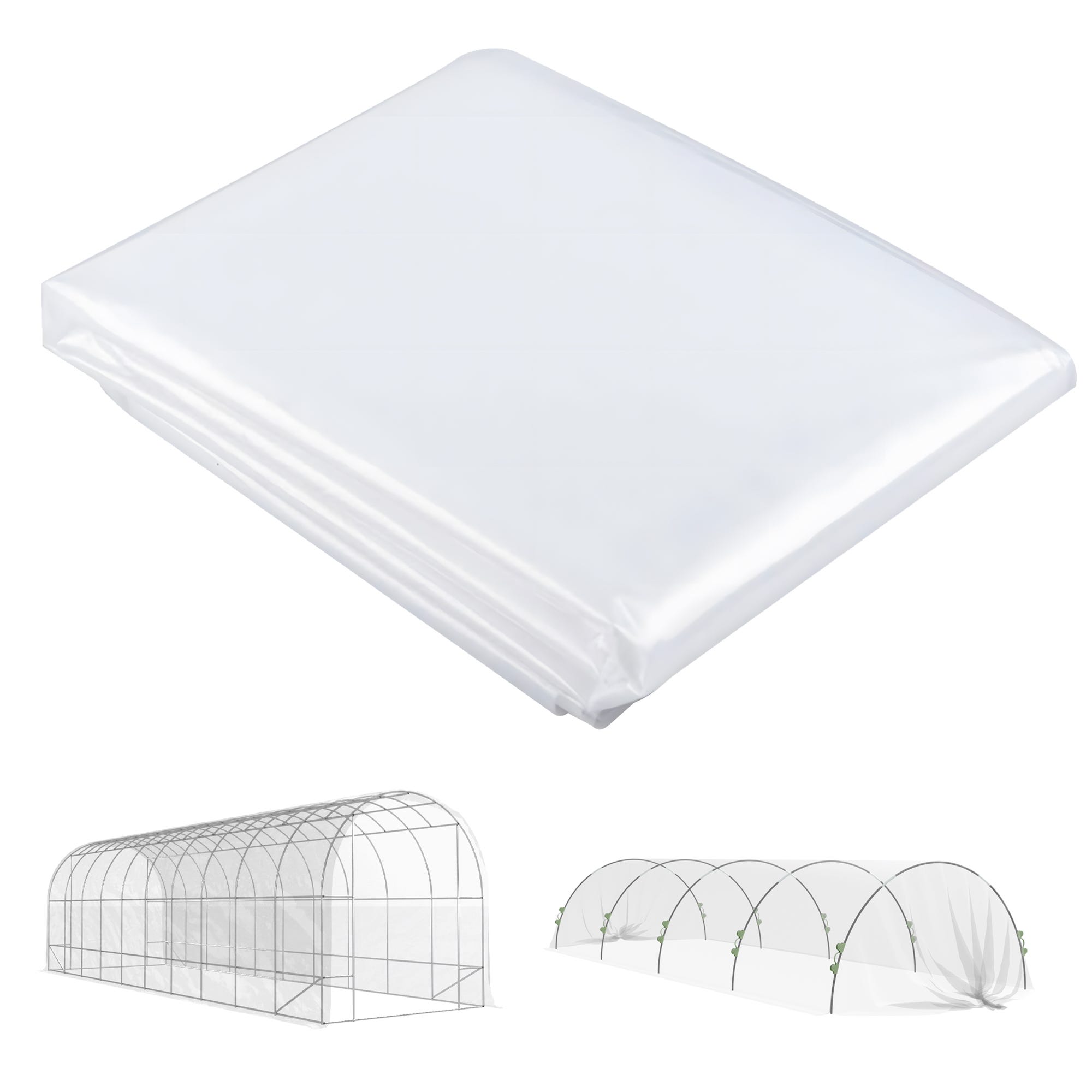 HOASIS Serra In Pellicola Con Porta Avvolgibile, 100 X 81 X 150 C - Foto 3