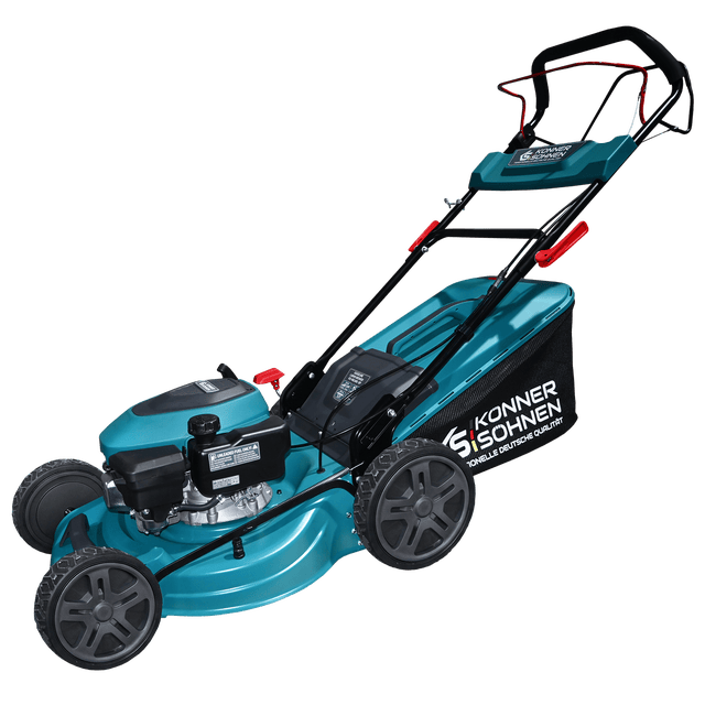 Cortacésped de gasolina autopropulsado KS 46LMG-SP – Corte 46 cm, bolsa 65 L, mulching, 7 funciones, hasta 1500 m²