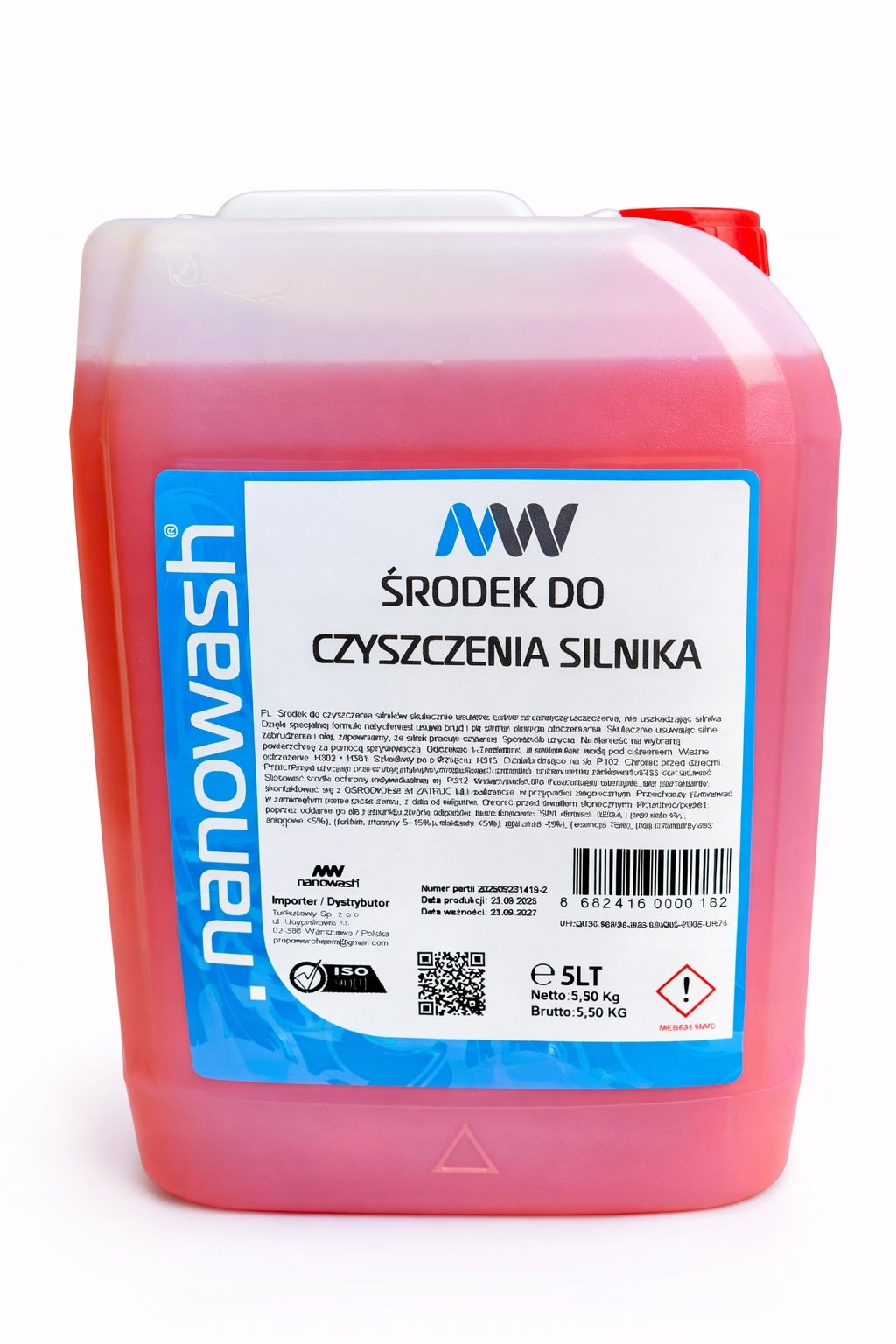 Engine Cleaner 5 L – środek do czyszczenia silnika NANOWASH - Leroy Merlin