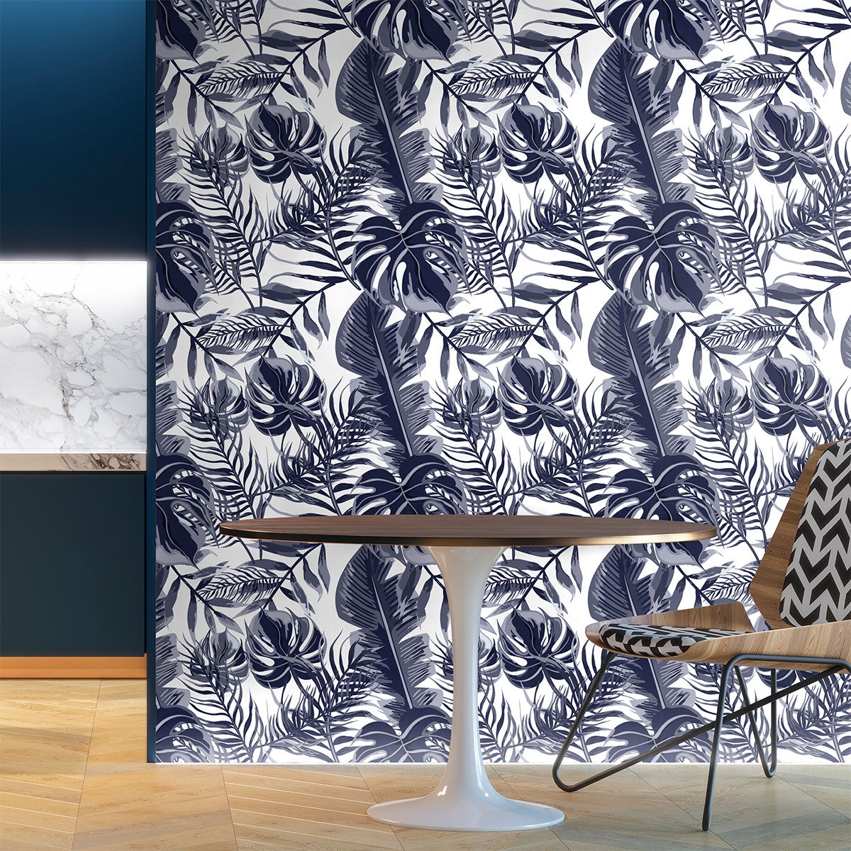 Adesivo arazzo tropicale Puerto Varas - Sticker adesivo - adesivi murali - 40x40cm - 3