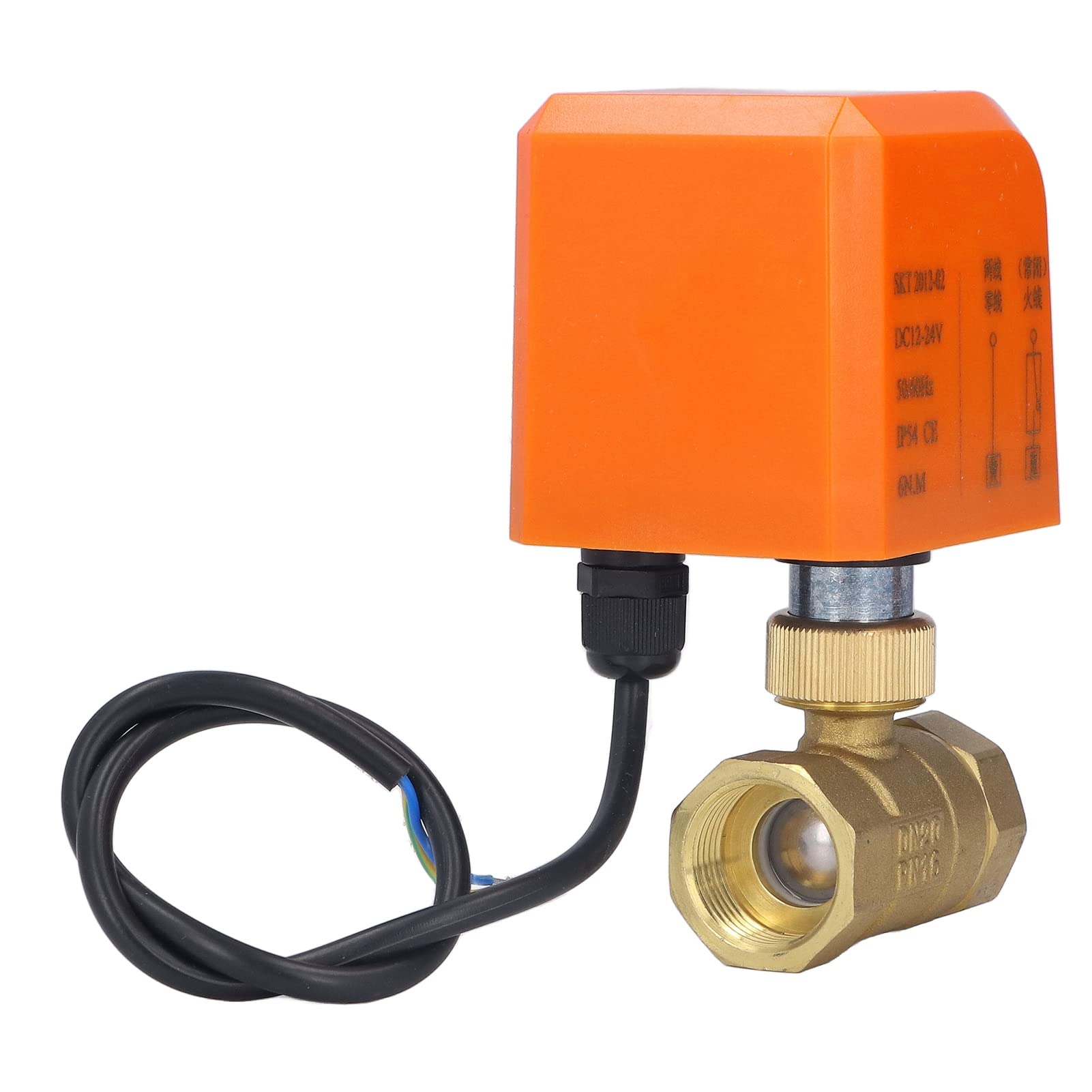 Valvola A Sfera Elettrica 220V Valvola A Sfera Motorizzata Elettrica 2 Vie DN50 Ottone Di Alta Valvola 2 Vie 3 Fili