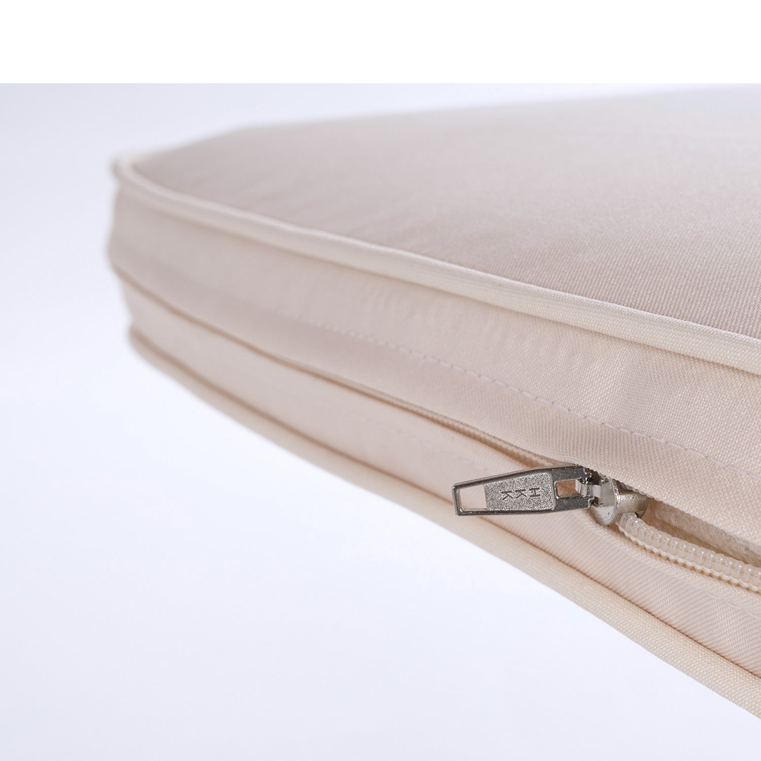 Pack de 2 cojines para sillas de jardín curvadas color beige, ajuste ergonómico 45x47 cm - 6
