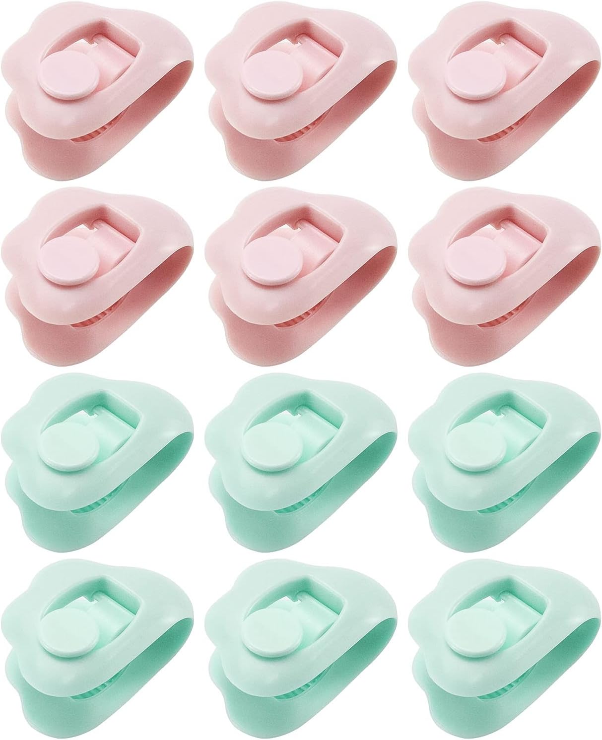 Lot De 12 Pinces Métalliques De Fixation Pour Bâche De Piscine Hors-sol - Renforcées, Résistantes Au Vent