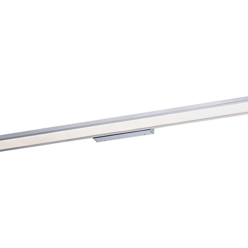 Kinkiet ścienny Lath chromowany biały LED 16W 4000K 1000lm wym: 5 x 90 x 11,5 cm tworzywo sztuczne IP44 Nowodvorski Lighting