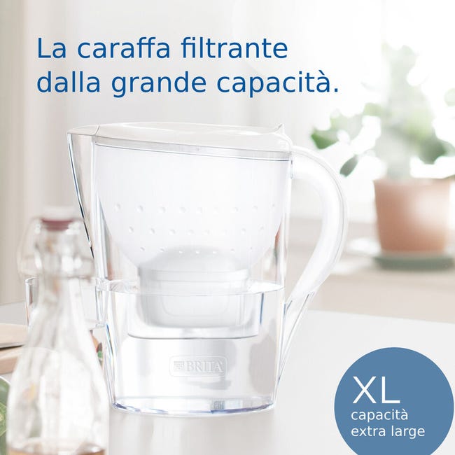 Caraffa Filtrante Brita Marella XL 3.5L - Bianco, Con Filtro Maxtra+ Per Acqua Pura - Foto 10