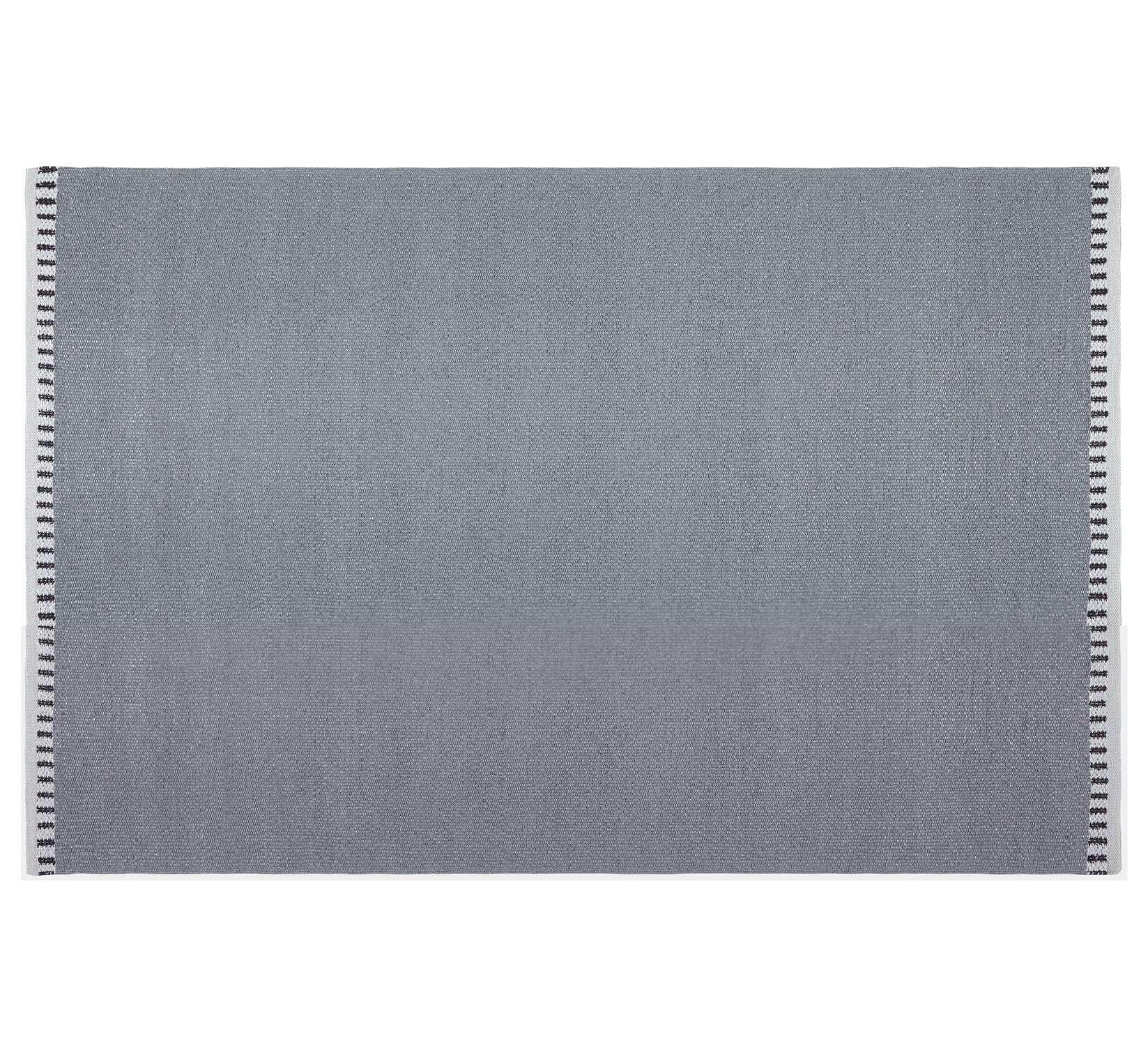 Dywan PVC Livorno Szary 160x230 cm – Ręcznie Robiony, Do Wnętrz i na Zewnątrz, Zmywalny i Wodoodporny