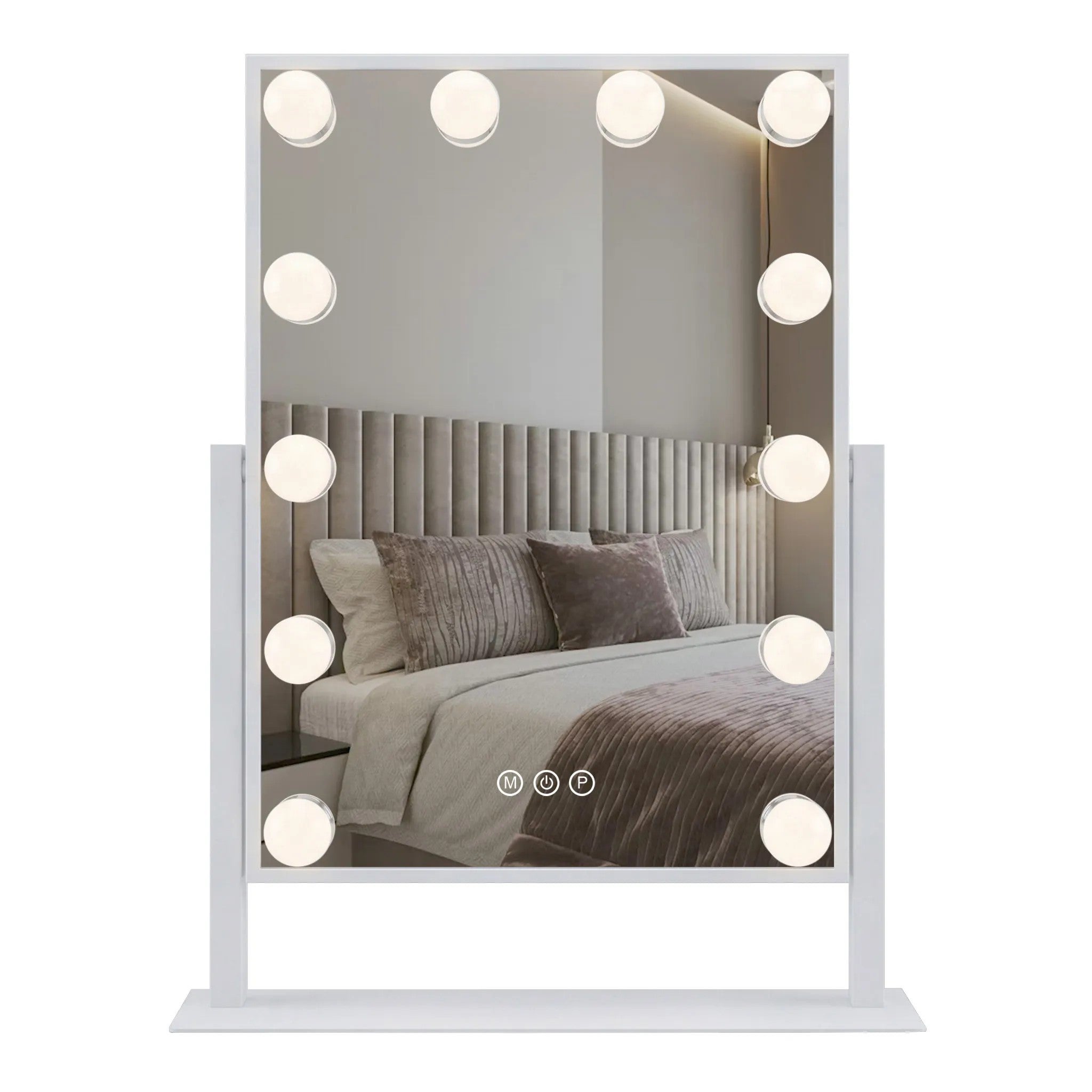 Rea Oglindă Led Hollywood White 30x40