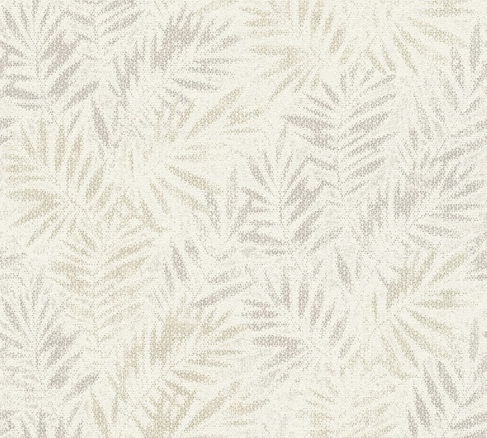 Tapeta przejrzeć białym,szarymIsrebrnym - 53 cm x 10.05 m - LIVINGWALLS
