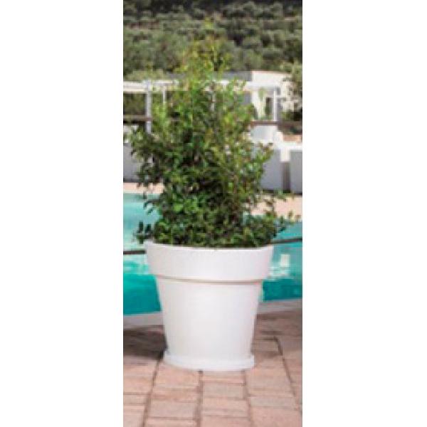 Sottovaso Mediterraneo Con Ruote In Plastica Color Marrone H 6 X L 38 X P 100 Cm 36160845