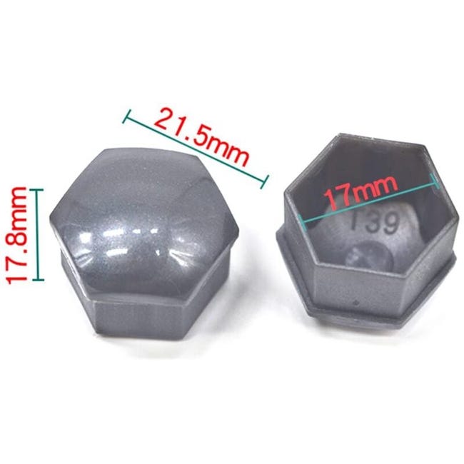 20x Tappi a vite ruota Di Copertura Dadi Delle Set 17 mm nero per FORD 20x Tappi a vite ruota Di Copertura Dadi Delle Set 17 mm nero per FORD