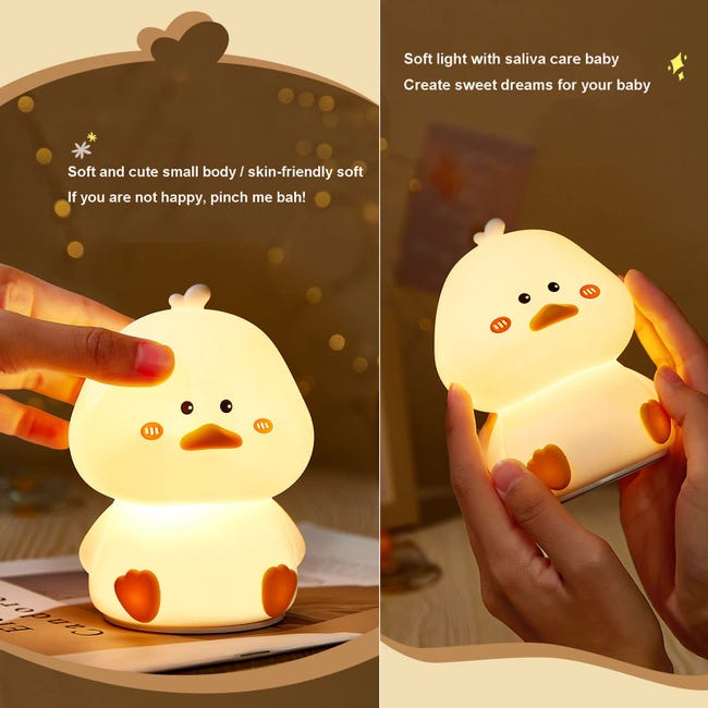 Luce Notturna in Silicone, Lampada Notturna Portatile Adorabile per Bambini Ricaricabile Morbida per Camera da Letto (A Forma Di Zucca Luce Notturna in Silicone, Lampada Notturna Portatile Adorabile per Bambini Ricaricabile Morbida per Camera da Letto (A Forma Di Zucca