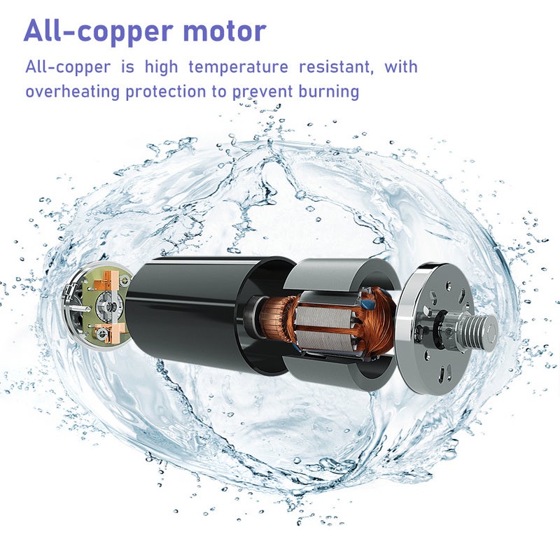 Pompe de puits profond submersible 4000L/H 750W 20m Pompe à eau immergée acier inox - 4