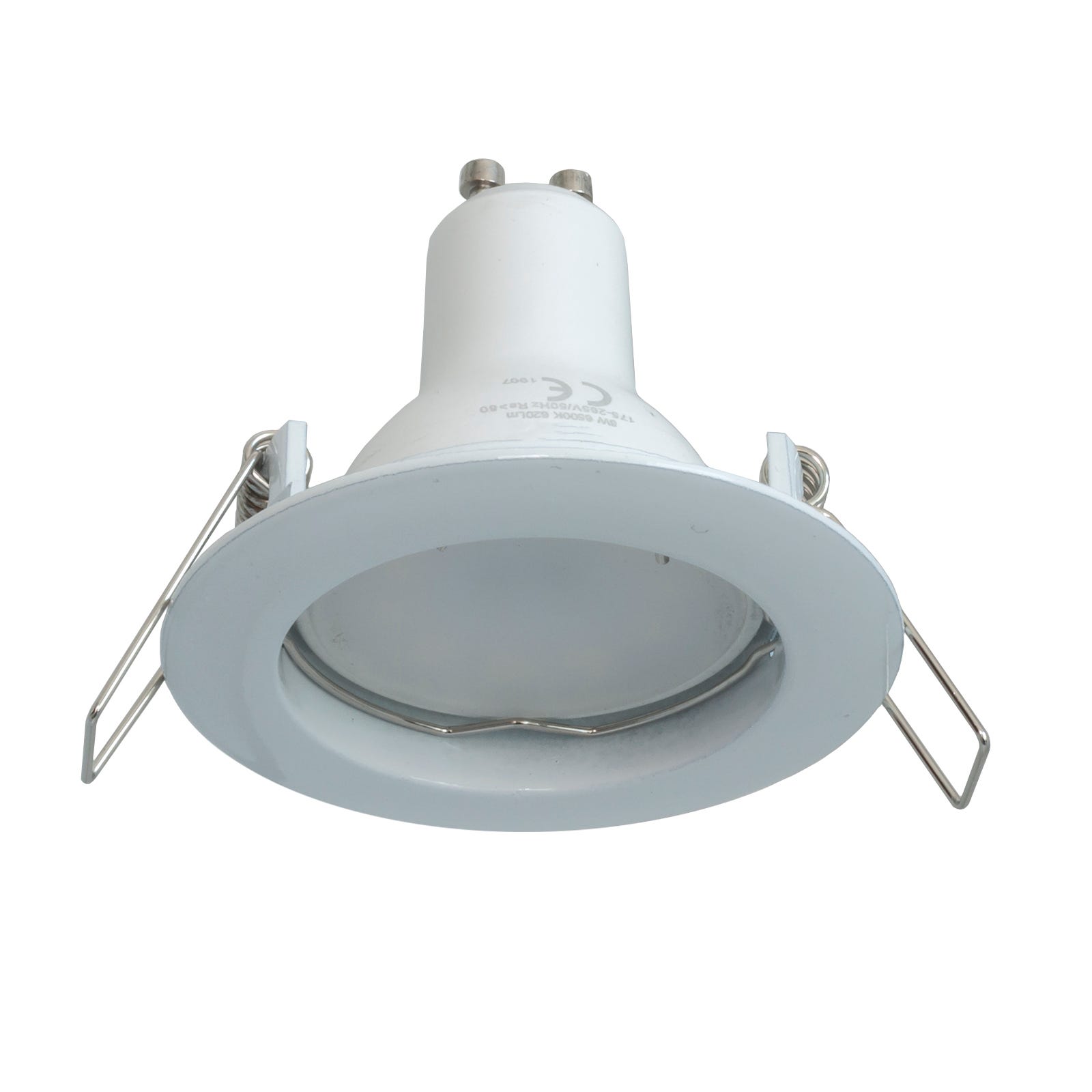 Led 8w Foco LED Lámpara 8W luz difusa 150 grados empotrado redondo GU10 ...
