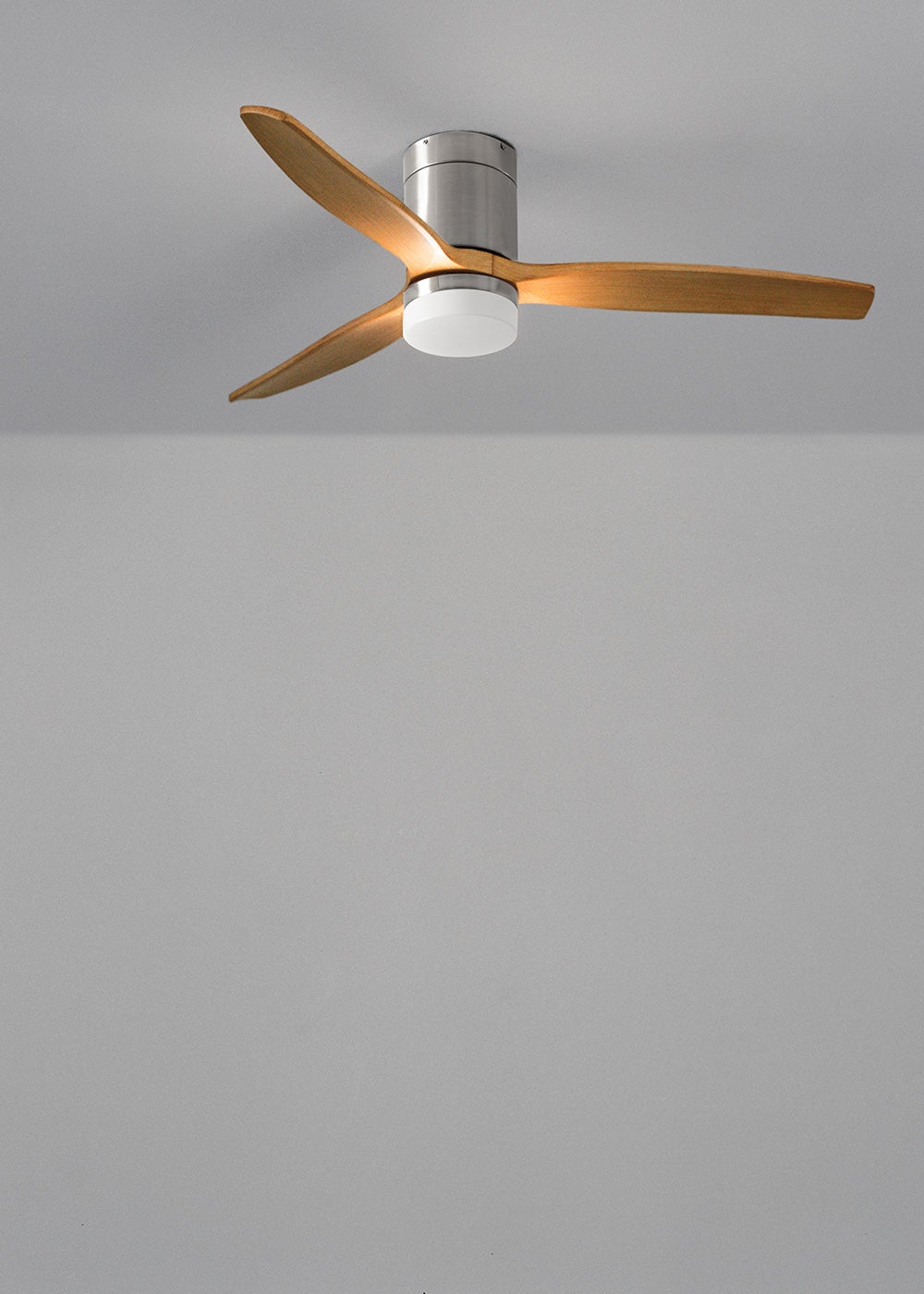 CREATE - WIND CALM M - Ventilateur de plafond silencieux 40W avec pales techniques en ABS Ø132cm avec eclaraige sans wifi - 4