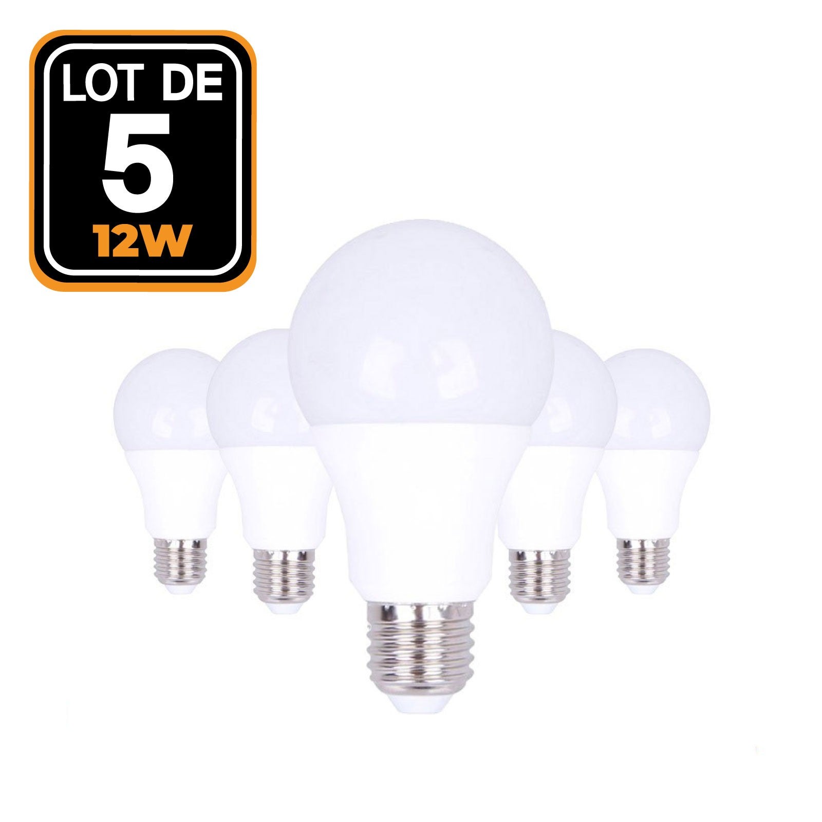 5mm 100pz LED Blanches 4500K Blanc Pur Neutre 180GRADI Strawhat A1B22