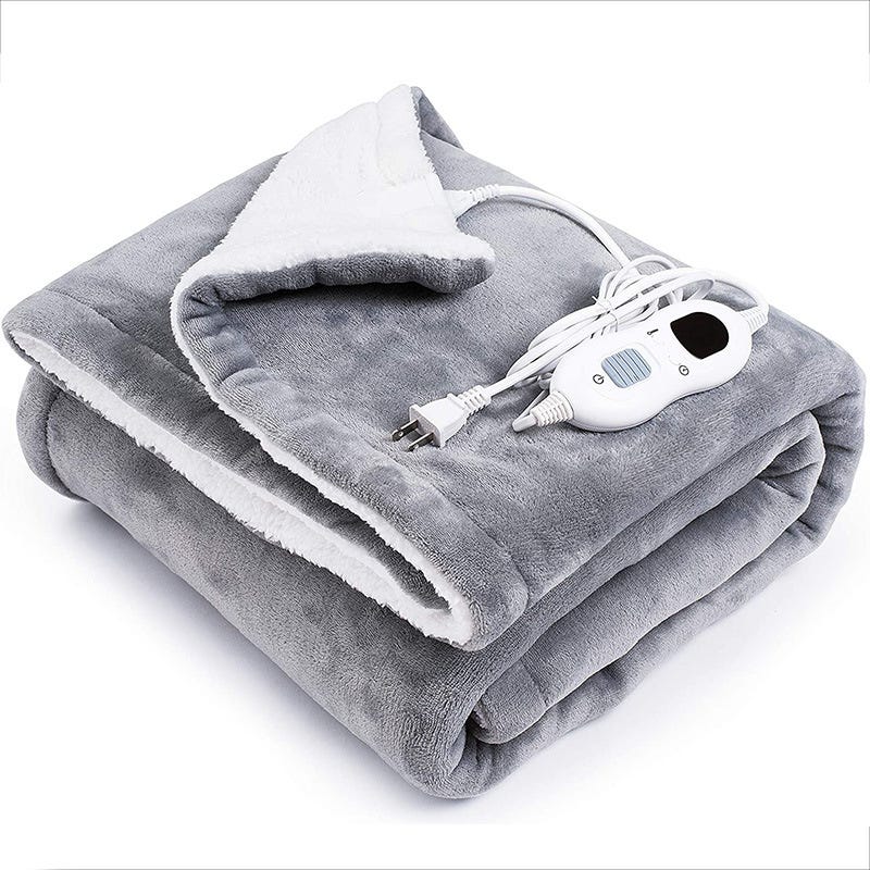 Coperta Elettrica Elettrocoperta 1 Piazza e Mezzo in Misto Lana Righe | Leroy Merlin Coperta Elettrica Elettrocoperta 1 Piazza e Mezzo in Misto Lana Righe | Leroy Merlin