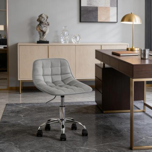 Set Di 5 Rotelle Per Sedia Ufficio, Stelo 11x22 Mm, In Morbida Gomma, Silenziose, Adatte A Pavimenti Duri, Carico 175 Kg, Montaggio Facile