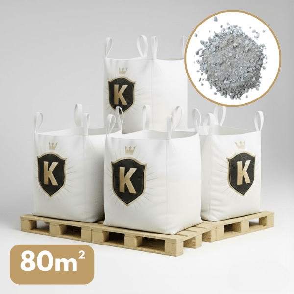PACK 4 X BIG BAG de 1,5T Mélange Béton 0/16mm - Livraison PREMIUM