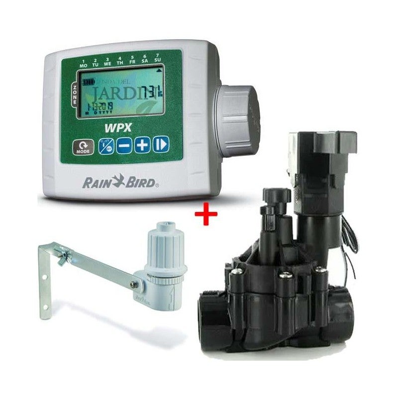 Rain Bird WPX4 Programmatore Irrigazione A Batteria - 4 Stazioni, Impermeabile IP68, Per Giardino - Foto 3