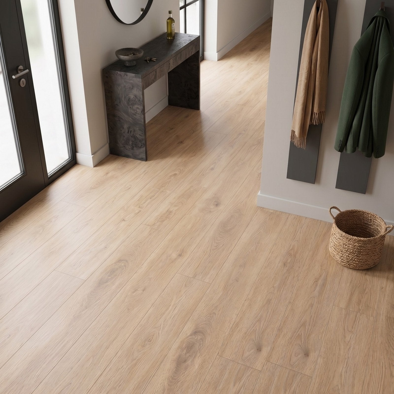 Suelo vinílico SPC clic Extrem 5 mm efecto madera Roble Natural ISOVEX (2,21 m²) - 7