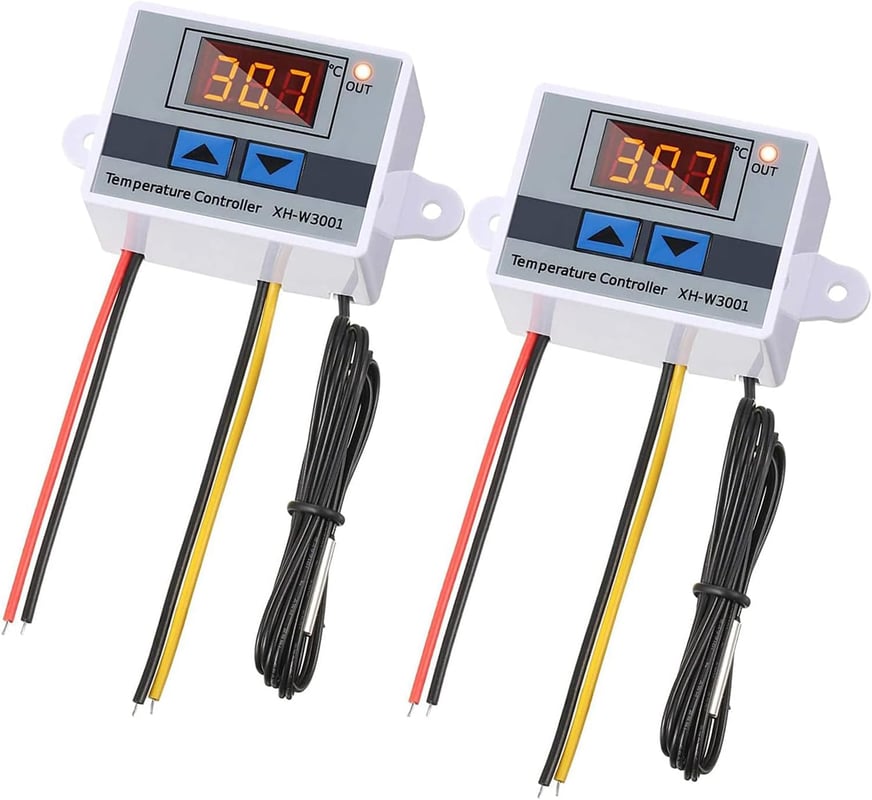 szt. AC 110V-220V termostatyczny przełącznik z sondą, cyfrowy moduł LED regulatora temperatury XH-W3001