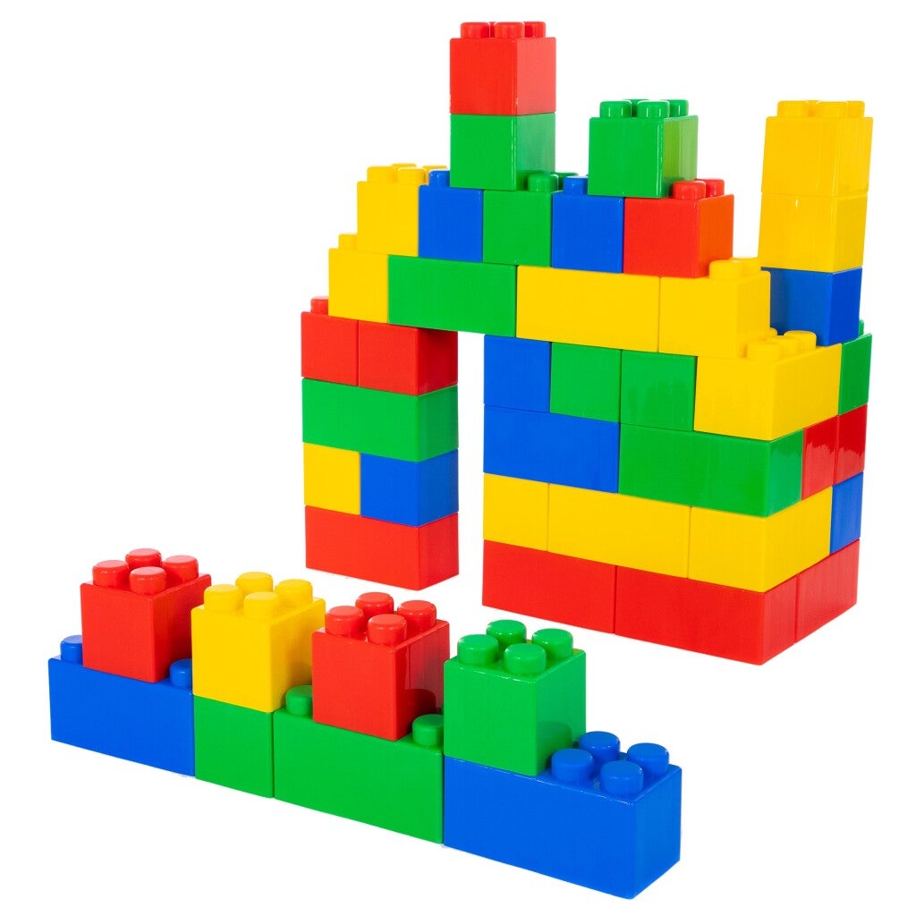 Polesie Bloques De Construcción Xxl, 45 Piezas Azul/Verde/Rojo , Leroy Merlin