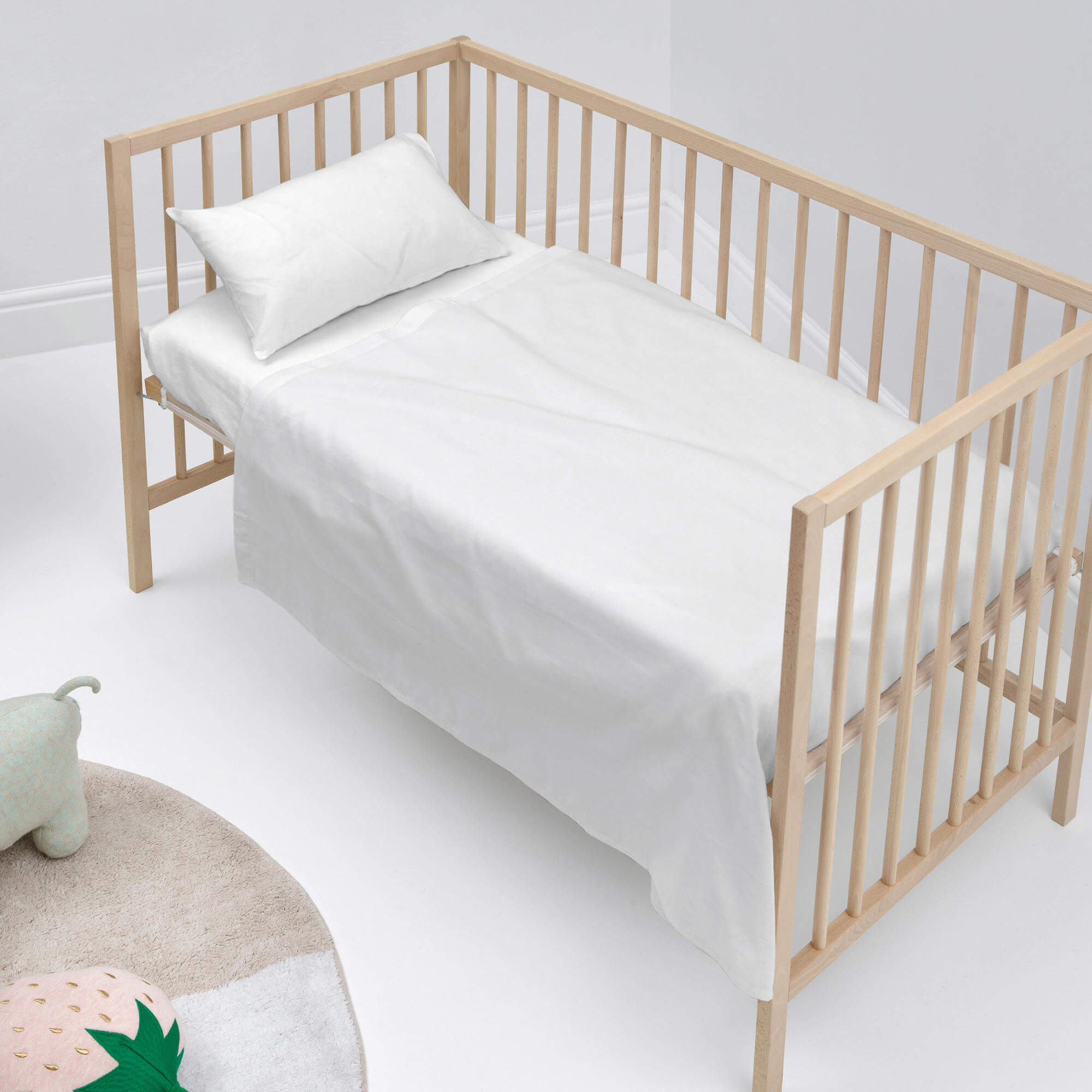 Sabana Ajustable Ikea Ropa Cama Cuna Cuna 60x120 Ropa De Cuna Bebe