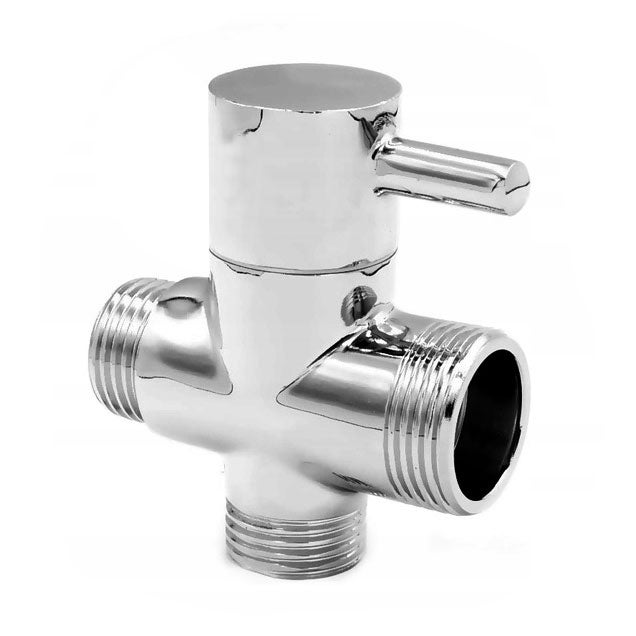PRZEŁĄCZNIK FUNKCJI ZAWOREK ZMANY NATRYSKU DESZCZOWNICY SŁUCHAWKI 1/2"x3/4" DO KOLUMNY PRYSZNICOWEJ