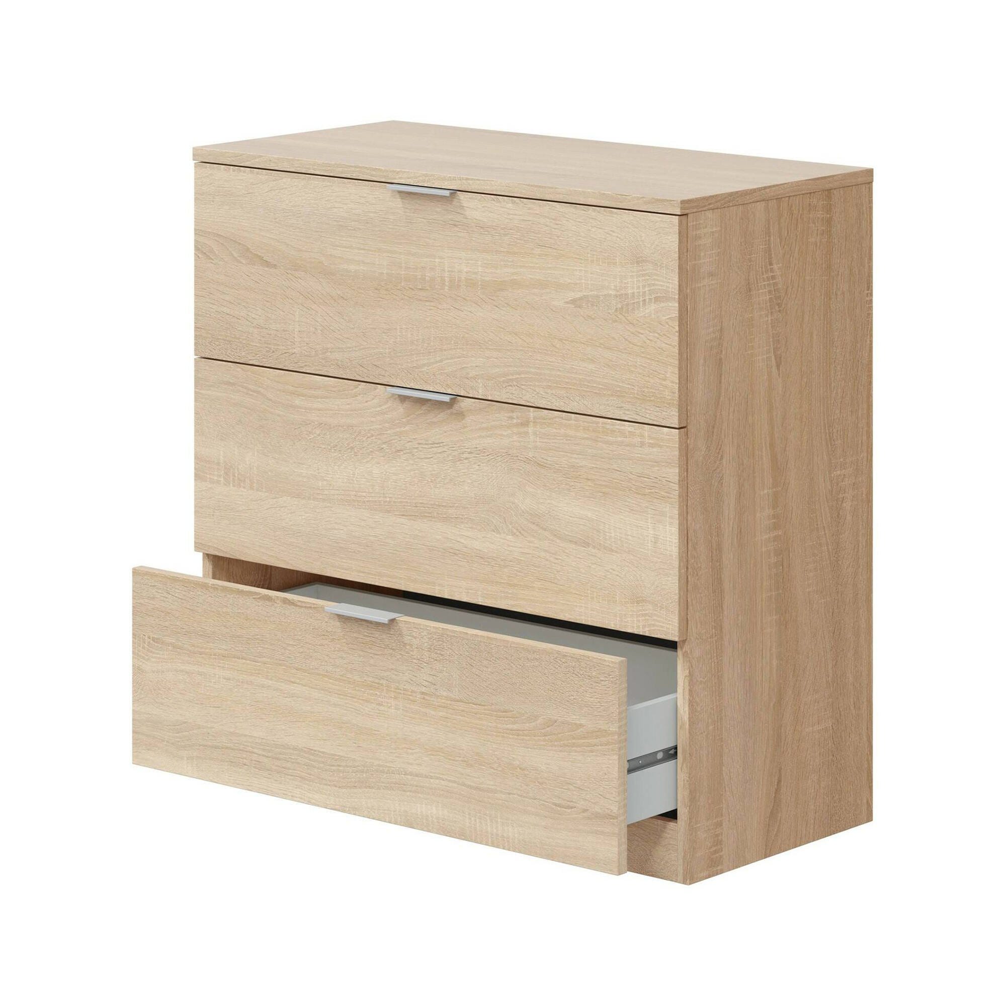 Commode Garbino, Commode de chambre à coucher, Commode avec 3 tiroirs ...